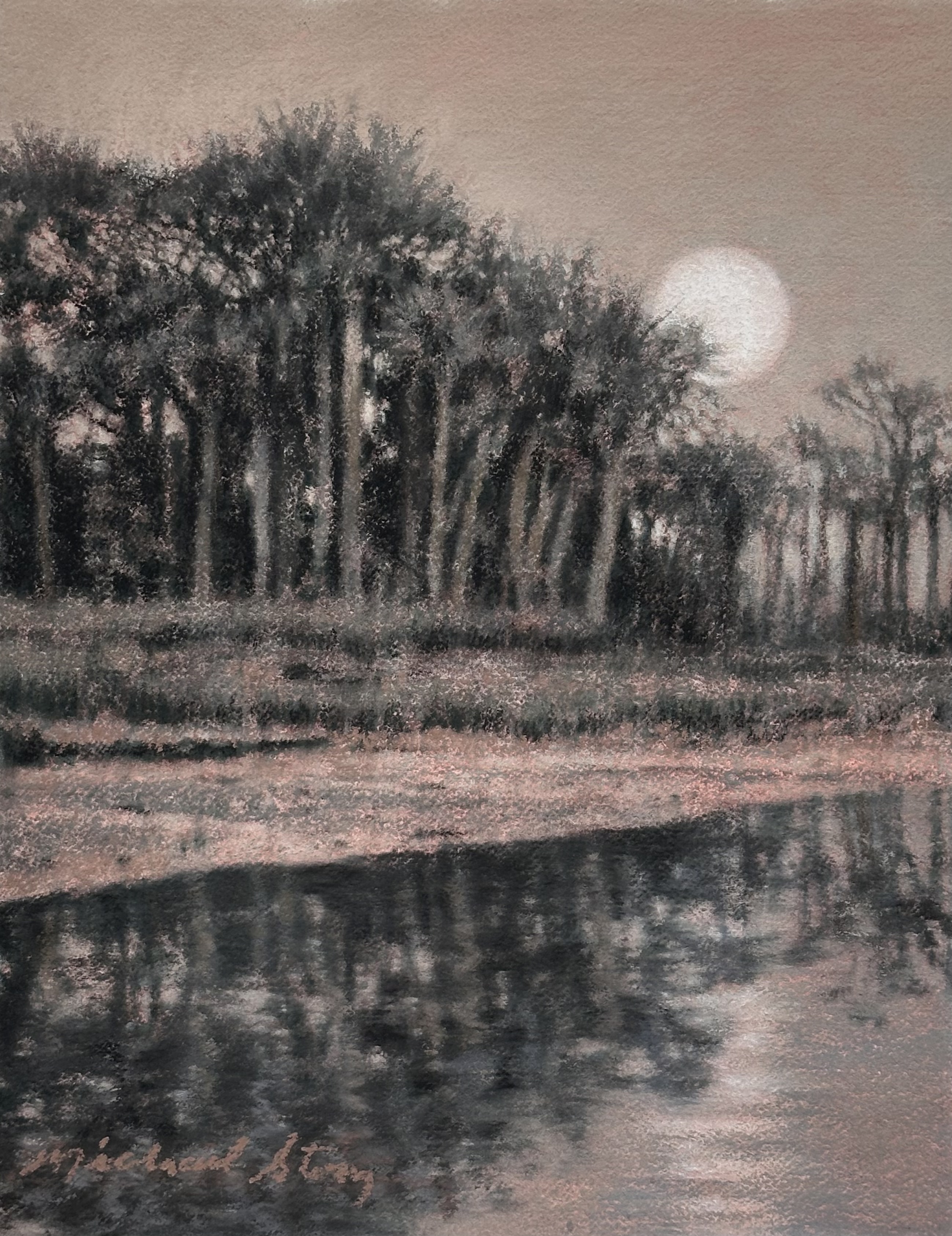 Shimmering Moon